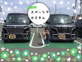 【納車式】かわいいポーズで、納車式♡